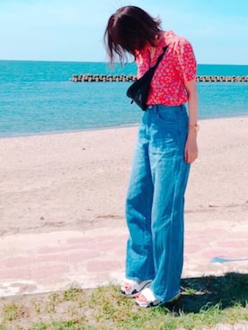 mizukiさん（レディース・156cm）の夏コーディネート