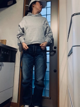 「CUE（キュウ）のアイテム」を使った、Nonomisakuさん（レディース・170cm）の春コーディネート