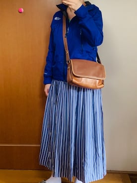 「平成最後のWEARISTAセンバツ」｜「アイテム（マウンテンパーカー）」を使った、Nonomisakuさん（レディース・170cm）の春コーディネート