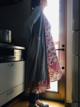 「GORGE（ゴージ）のアイテム（ワンピース/ドレス）」を使った、Nonomisakuさん（レディース・170cm）の春コーディネート