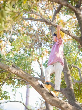 maoringoさん（キッズ・123cm）の春コーディネート