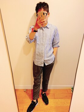 𝔀𝓪𝓽𝓪𝓻𝓾さん(メンズ・170cm)の夏コーディネート