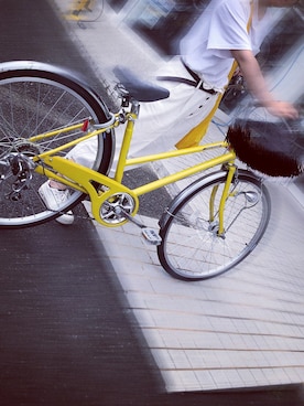 「KANGOL（カンゴール）の【KANGOL / カンゴール】ワンポイントロゴ刺繍デザイン Tシャツ（Tシャツ/カットソー、ホワイト系）」を使った、ひひひさん（レディース・153cm）の夏コーディネート