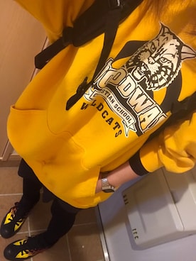「XXL」｜ぱつこさん（レディース・148cm）の冬コーディネート