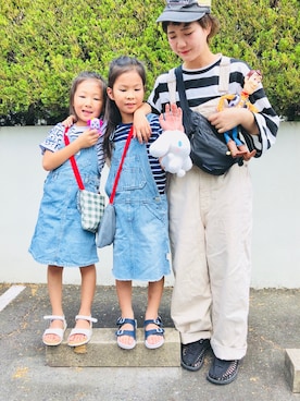 🐻ぽー🐻さん（レディース・160cm）の夏コーディネート