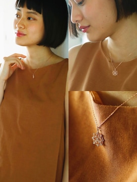 「BLOOM（ブルーム）のアイテム」を使った、Ayumi(BLOOM)さん（レディース・157cm）の夏コーディネート