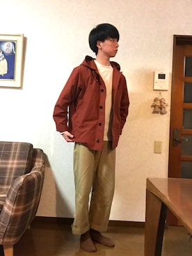キノピーさん（メンズ・174cm）の春コーディネート