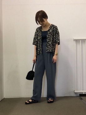 sudoemiさん（レディース・160cm）の夏コーディネート