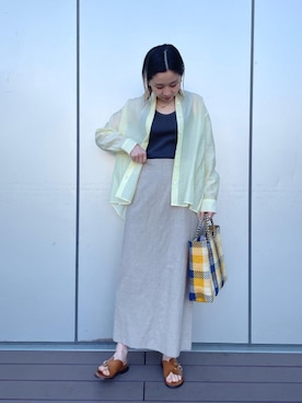 「OJO DE MEX（オホデメックス）のアイテム」を使った、sudoemiさん（レディース・160cm）の春コーディネート