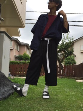 優毅さん（メンズ・167cm）の夏コーディネート