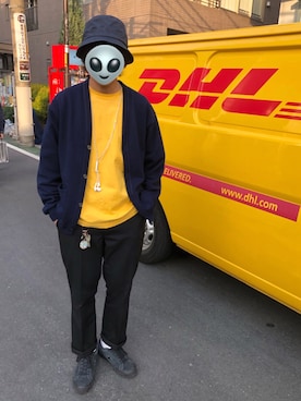 「ALEXANDRA（アレキサンドラ）のアイテム」を使った、ittoさん（メンズ・180cm）の春コーディネート