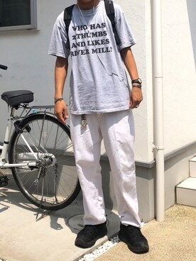 ittoさん(メンズ・180cm)の夏コーディネート