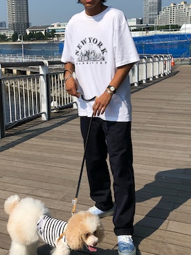 ittoさん（メンズ・180cm）の夏コーディネート