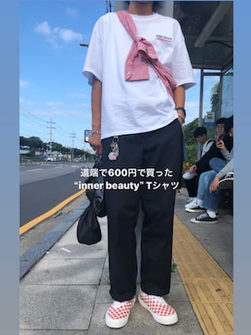 ittoさん（メンズ・180cm）の春コーディネート