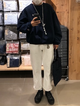 「ennoy」｜「アイテム（ブーツ）」を使った、ittoさん（メンズ・180cm）の秋コーディネート
