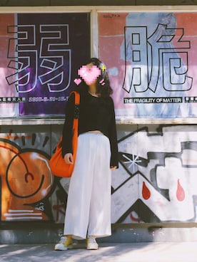 「日常」｜「アイテム（その他）」を使った、野肆也_さん（レディース・168cm）の秋コーディネート