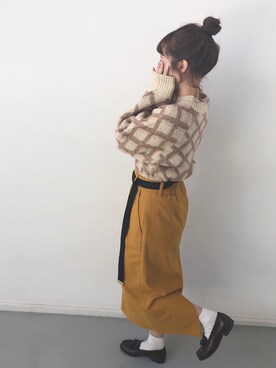 sumireさん（レディース・153cm）の冬コーディネート