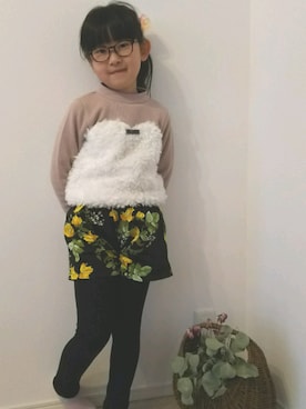 emさん(キッズ・110cm)の冬コーディネート