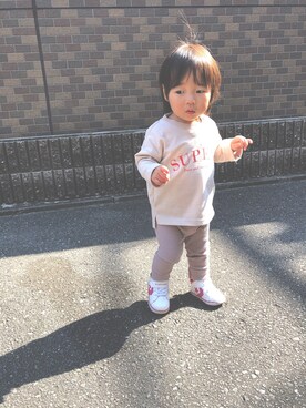 mitoさん（キッズ・80cm）の春コーディネート