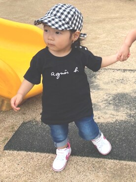 mitoさん（キッズ・80cm）の夏コーディネート