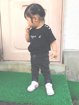 mitoさん（キッズ・80cm）の夏コーディネート