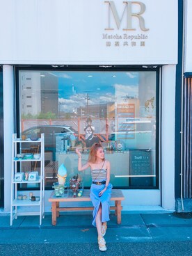 「GUCCI（グッチ）のアイテム（ファッション雑貨、ブラック系）」を使った、Yumiゆみさん（レディース・159cm）の秋コーディネート