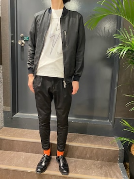 「NEIL BARRETT（ニールバレット）のアイテム」を使った、notoさん（メンズ・182cm）の春コーディネート