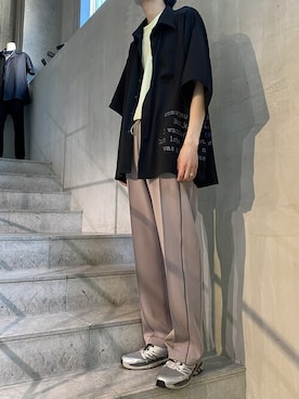 「LUSOR（ルーソル）のアイテム」を使った、notoさん（メンズ・182cm）の夏コーディネート