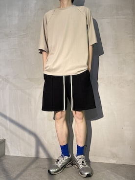 「LUSOR（ルーソル）のアイテム」を使った、notoさん（メンズ・182cm）の夏コーディネート