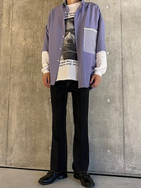 「cathy jane（キャシージェーン）のアイテム」を使った、notoさん（メンズ・182cm）の夏コーディネート