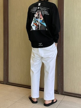 「A4A」｜notoさん（メンズ・182cm）の夏コーディネート