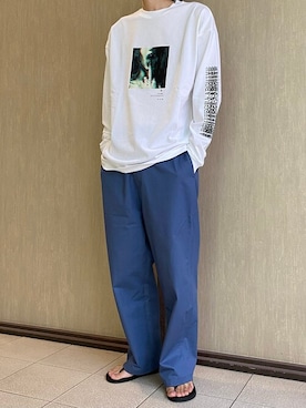 「A4A」｜notoさん（メンズ・182cm）の夏コーディネート