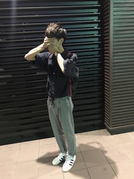 「tk.TAKEO KIKUCHI」｜mi さん（メンズ・169cm・10代）の夏コーディネート