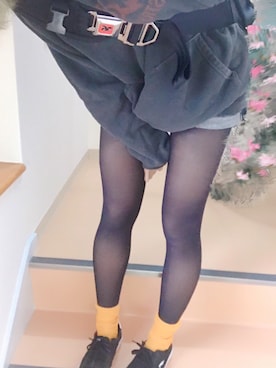 「Cal（カル）のアイテム」を使った、木手英一さん（レディース・160cm）の秋コーディネート