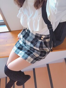 木手英一さん（レディース・160cm）の秋コーディネート