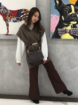 りーさん(レディース・153cm)の秋コーディネート