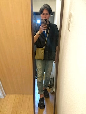 「TRANS CONTINENTS（トランスコンチネンツ）のアイテム（腕時計）」を使った、YOUHEIさん（メンズ・175cm）の夏コーディネート