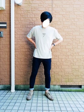 「CONVERSE TOKYO（コンバーストウキョウ）のアイテム（シューズ）」を使った、YOUHEIさん（メンズ・175cm）の夏コーディネート
