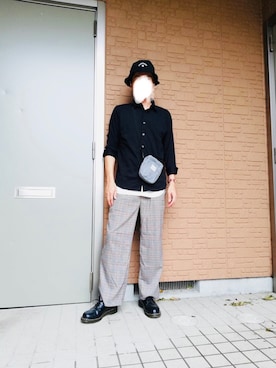 「アイテム（タンクトップ）」を使った、YOUHEIさん（メンズ・175cm）の秋コーディネート