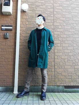 「RAGEBLUE（レイジブルー）のアイテム（その他トップス）」を使った、YOUHEIさん（メンズ・175cm）の冬コーディネート
