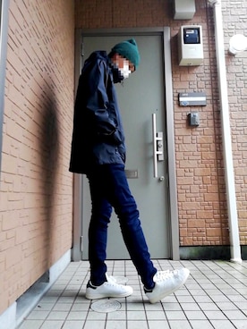 「みどり」｜「アイテム（マウンテンパーカー）」を使った、YOUHEIさん（メンズ・175cm）の春コーディネート