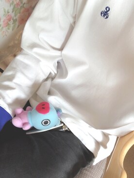 「BT21（ビーティーイシビル）のアイテム（雑貨/ホビー）」を使った、あきあきさん（メンズ・176cm）の秋コーディネート