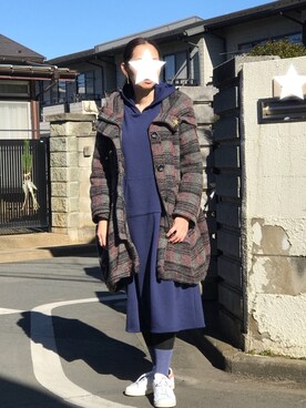 Keiko Masaiさん（レディース・168cm）の冬コーディネート