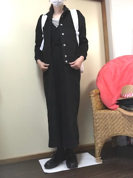 「nusy（ヌージー）のアイテム」を使った、agnesさん（レディース・168cm）の春コーディネート