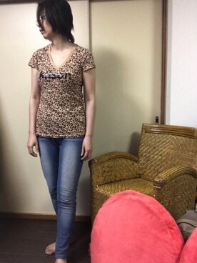 「テキトーですみません」｜Keiko Masaiさん（レディース・168cm）の夏コーディネート