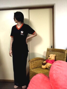 「テキトーですみません」｜Keiko Masaiさん（レディース・168cm）の夏コーディネート