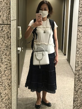 「YAKPAK（ヤックパック）のアイテム（バックパック/リュック）」を使った、agnesさん（レディース・168cm）の夏コーディネート