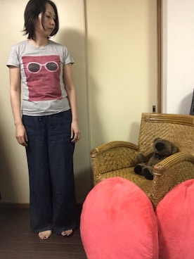 agnesさん（レディース・168cm）の夏コーディネート