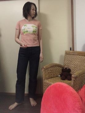 「OZONE COMMUNITY（オゾンコミュニティ）のアイテム」を使った、Keiko Masaiさん（レディース・168cm）の秋コーディネート