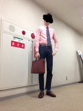 「ネクタイスタイル」｜TKさん（メンズ・184cm）の秋コーディネート